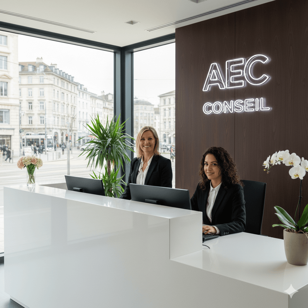 Accueil AEC Conseil — Meyrin, Genève